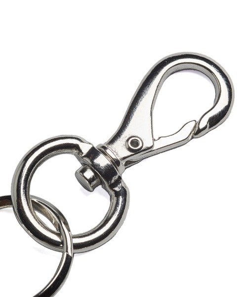 NO ID.（ノーアイディ）の「mko12892-ﾌﾗｯﾄﾘﾝｸｳｫﾚｯﾄﾁｪｰﾝ（ウォレットチェーン・メンズ・シルバー・ONE SIZE）」の16枚目の写真