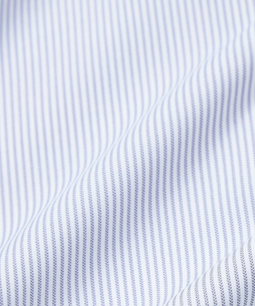 MACKINTOSH PHILOSOPHY（ﾏｯｷﾝﾄｯｼｭ ﾌｨﾛｿﾌｨｰ）の「トロッター トリコットジャージー半袖ボタンダウンシャツ  無地/ストライプ（シャツ/ブラウス・メンズ・ライトブルー/ホワイト/ダークネイビー/ネイビー・36/42/38/40）」の17枚目の写真
