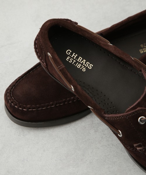 NANO universe(ナノユニバース)の「G.H. BASS/JETTY II Boater 2 Eye(その他シューズ・メンズ・ブラウン/ベージュ・10/9/8)」の10枚目の写真