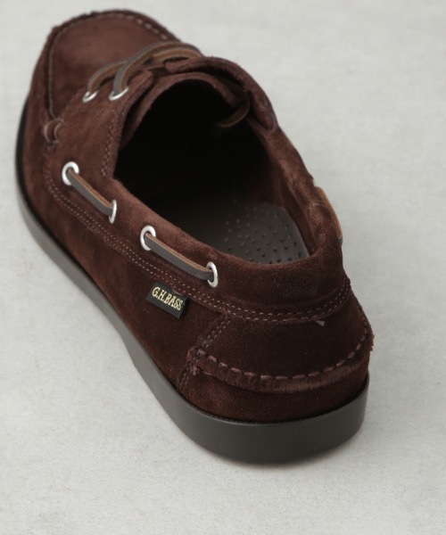 NANO universe(ナノユニバース)の「G.H. BASS/JETTY II Boater 2 Eye(その他シューズ・メンズ・ブラウン/ベージュ・10/9/8)」の6枚目の写真