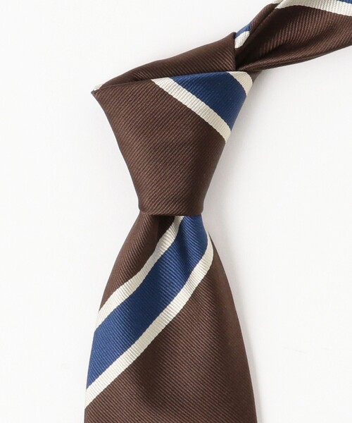 セール】JOHN COMFORT / シルク ストライプ ネクタイ（ネクタイ
