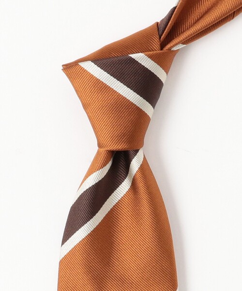 セール】JOHN COMFORT / シルク ストライプ ネクタイ（ネクタイ