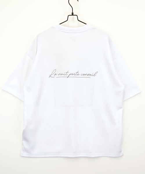 Burner(バーナー)の「【GROOVY STORE】スムースダンボール オーバーサイズ プリントカットソー 接触冷感 UVカット(Tシャツ/カットソー・メンズ・ホワイト/ホワイト系その他3/ライトグレー/ライトグレー系2/ブラック/ブラック系その他2/ホワイト系その他2/ブラック系その他3/ライトグレー系3・M/L/LL)」の16枚目の写真