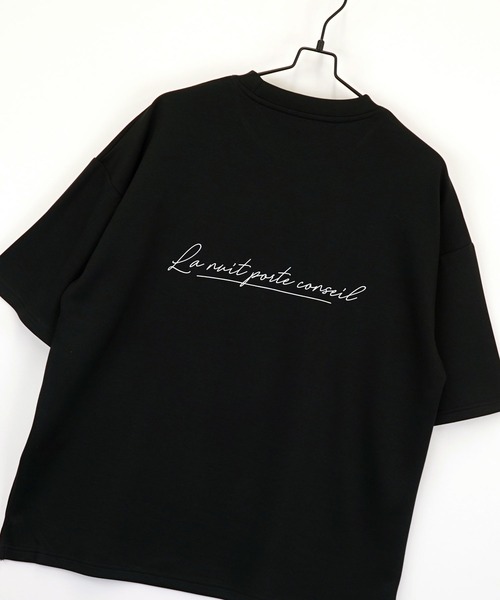 Burner(バーナー)の「【GROOVY STORE】スムースダンボール オーバーサイズ プリントカットソー 接触冷感 UVカット(Tシャツ/カットソー・メンズ・ホワイト/ホワイト系その他3/ライトグレー/ライトグレー系2/ブラック/ブラック系その他2/ホワイト系その他2/ブラック系その他3/ライトグレー系3・M/L/LL)」の18枚目の写真