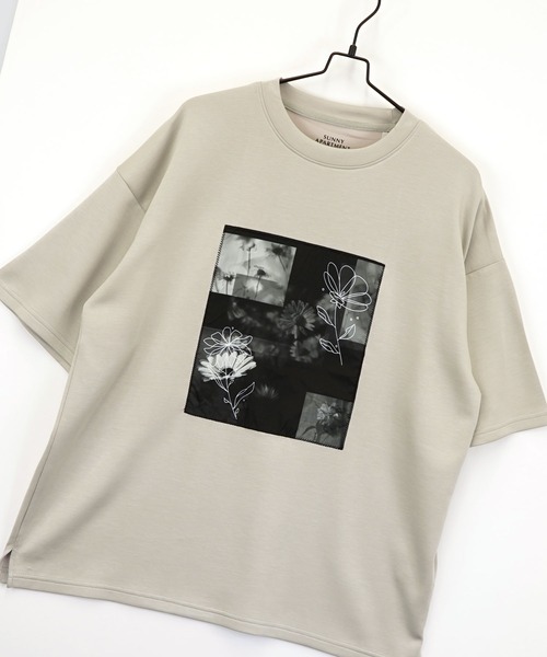 Burner(バーナー)の「【GROOVY STORE】スムースダンボール オーバーサイズ プリントカットソー 接触冷感 UVカット(Tシャツ/カットソー・メンズ・ホワイト/ホワイト系その他3/ライトグレー/ライトグレー系2/ブラック/ブラック系その他2/ホワイト系その他2/ブラック系その他3/ライトグレー系3・M/L/LL)」の19枚目の写真