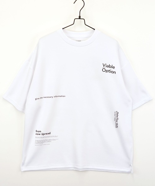 Burner(バーナー)の「【GROOVY STORE】スムースダンボール オーバーサイズ プリントカットソー 接触冷感 UVカット(Tシャツ/カットソー・メンズ・ホワイト/ホワイト系その他3/ライトグレー/ライトグレー系2/ブラック/ブラック系その他2/ホワイト系その他2/ブラック系その他3/ライトグレー系3・M/L/LL)」の21枚目の写真