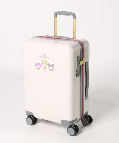 サンリオオールスターズ　スーツケース　中古 サンリオのカワイイスーツケース ピンク [HK-SUC-02] キティ 35L
