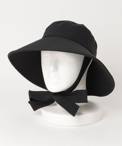 ROSE BUD（ローズバッド）の「ROSE BUD 2WAY HAT（ハット・レディース・ブラック/ライトパープル・ONE SIZE）」の12枚目の写真