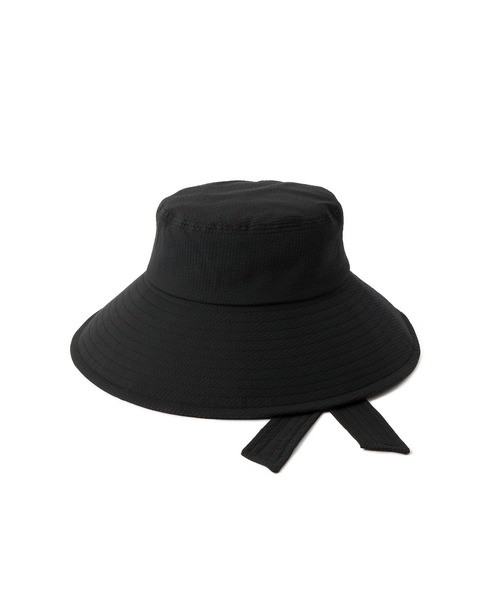 ROSE BUD（ローズバッド）の「ROSE BUD 2WAY HAT（ハット・レディース・ブラック/ライトパープル・ONE SIZE）」の5枚目の写真