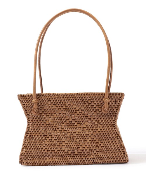 【最終値下げ】BALI WERKSTAETTE かごバッグ M BALI WERKSTÄTTE - ATE GRASS BAG