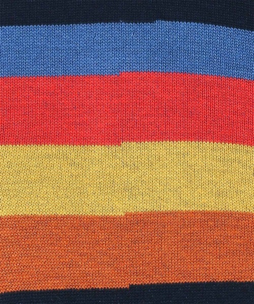 Paul Smith(ポールスミス)の「アーティストストライプ シューズインソックス【150656 LF】(ソックス/靴下・メンズ・マルチ・25-27)」の2枚目の写真