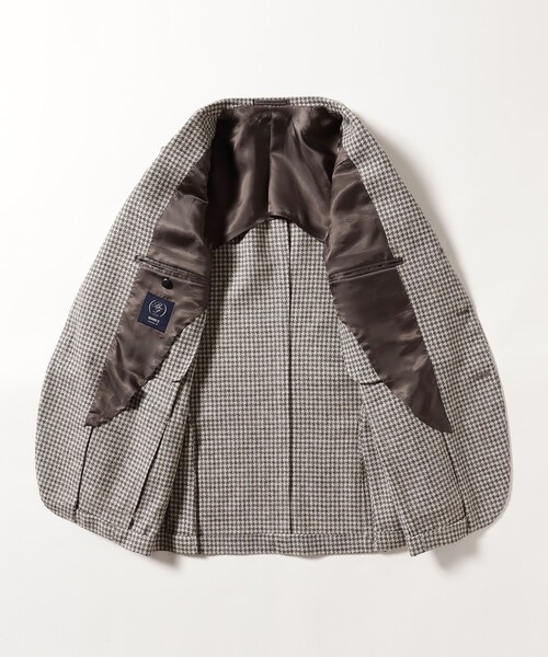BEAMS F（ビームスエフ）の「EASY BOTTOLI ウール ハウンドトゥース ジャケット（その他アウター・メンズ・グレー系その他・44/46/50/52）」の5枚目の写真