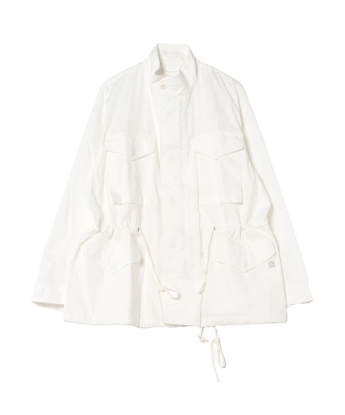 ARMY TWILL(アーミーツイル)の「【ARMY TWILL/アーミーツイル】ポリエステルプレーンフィールドジャケット(その他アウター・メンズ・カーキ/ホワイト/ブラック・L/M)」の1枚目の写真