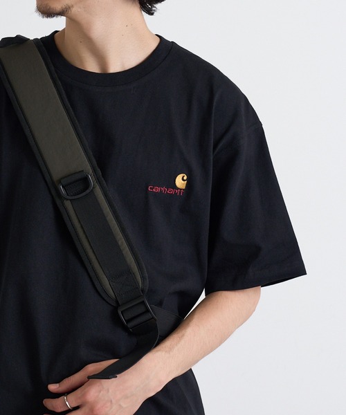 Carhartt WIP(カーハートダブリューアイピー)の「【Carhartt WIP】Script SS TEE i029956(Tシャツ/カットソー・メンズ・ホワイト/グリーン/グレー/チャコールグレー/ブラック・S/M/L/XL/XXL)」の2枚目の写真