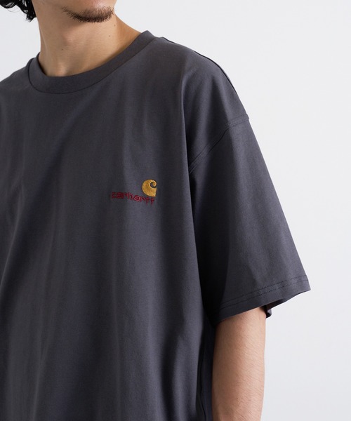 Carhartt WIP(カーハートダブリューアイピー)の「【Carhartt WIP】Script SS TEE i029956(Tシャツ/カットソー・メンズ・ホワイト/グリーン/グレー/チャコールグレー/ブラック・S/M/L/XL/XXL)」の17枚目の写真