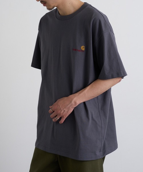 Carhartt WIP(カーハートダブリューアイピー)の「【Carhartt WIP】Script SS TEE i029956(Tシャツ/カットソー・メンズ・ホワイト/グリーン/グレー/チャコールグレー/ブラック・S/M/L/XL/XXL)」の18枚目の写真