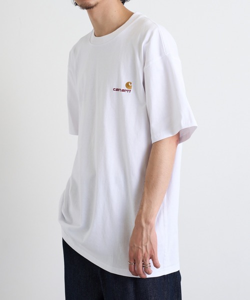 Carhartt WIP(カーハートダブリューアイピー)の「【Carhartt WIP】Script SS TEE i029956(Tシャツ/カットソー・メンズ・ホワイト/グリーン/グレー/チャコールグレー/ブラック・S/M/L/XL/XXL)」の12枚目の写真