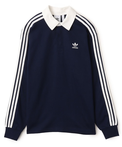 adidas アディダス originals RUGBY SHIRT ポロシャツ adidas ポロシャツ 「adidas originals/アディダスオリジナルス