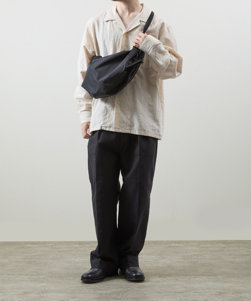 20/80(テゥエンティーエイティー)の「20/80 トゥエンティーエイティー / RIP STOP NYLON SLEEPING SHOULDER BAG S リップストップナイロンスリーピングショルダーバッグ / S113(ショルダーバッグ・メンズ・ブラック/ダークグレー・FREE)」の4枚目の写真