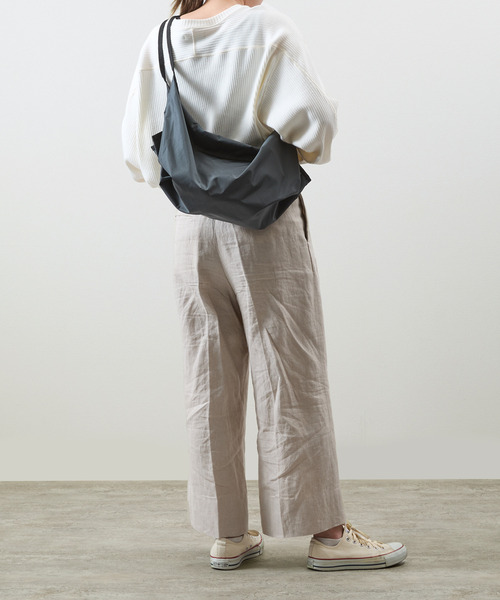 20/80(テゥエンティーエイティー)の「20/80 トゥエンティーエイティー / RIP STOP NYLON SLEEPING SHOULDER BAG S リップストップナイロンスリーピングショルダーバッグ / S113(ショルダーバッグ・メンズ・ブラック/ダークグレー・FREE)」の5枚目の写真