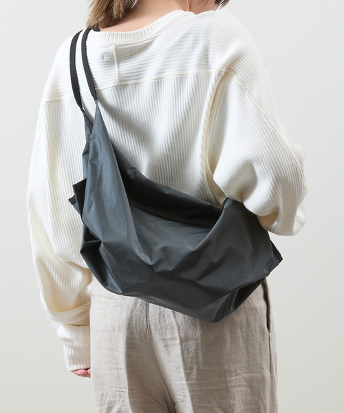 20/80(テゥエンティーエイティー)の「20/80 トゥエンティーエイティー / RIP STOP NYLON SLEEPING SHOULDER BAG S リップストップナイロンスリーピングショルダーバッグ / S113(ショルダーバッグ・メンズ・ブラック/ダークグレー・FREE)」の21枚目の写真