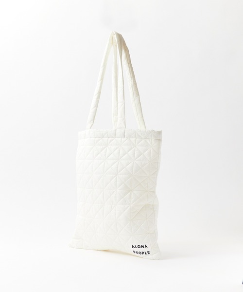 ROOPTOKYO(ループトウキョウ)の「ALOHA PEOPLE/アロハピープル キルティングトートバック(トートバッグ・レディース・ホワイト・FREE)」の5枚目の写真
