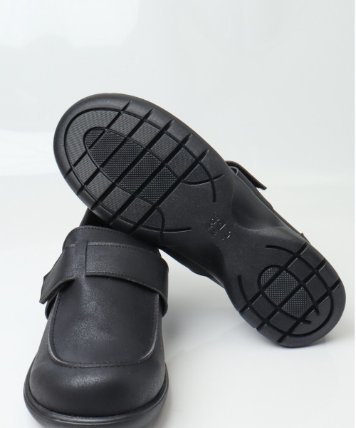 Re:getA(リゲッタ)の「Re:getA リゲッタ スットオン ワンベルトシューズ R-402M(ローファー・メンズ・ダークブラウン/カーキ/ブラック・27cm/26cm/25cm)」の5枚目の写真