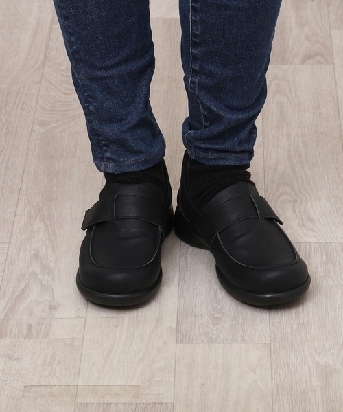 Re:getA(リゲッタ)の「Re:getA リゲッタ スットオン ワンベルトシューズ R-402M(ローファー・メンズ・ダークブラウン/カーキ/ブラック・27cm/26cm/25cm)」の11枚目の写真