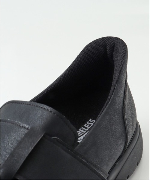 Re:getA(リゲッタ)の「Re:getA リゲッタ スットオン ワンベルトシューズ R-402M(ローファー・メンズ・ダークブラウン/カーキ/ブラック・27cm/26cm/25cm)」の12枚目の写真