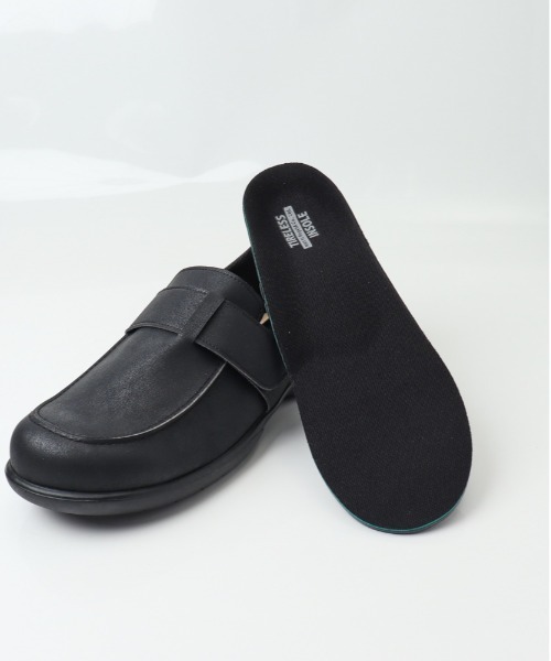 Re:getA(リゲッタ)の「Re:getA リゲッタ スットオン ワンベルトシューズ R-402M(ローファー・メンズ・ダークブラウン/カーキ/ブラック・27cm/26cm/25cm)」の15枚目の写真