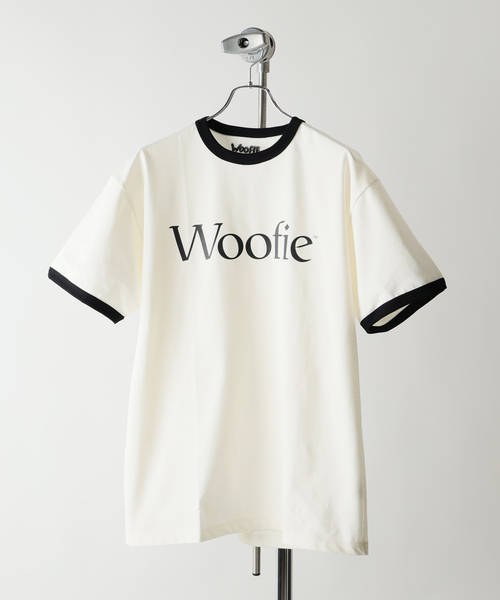WISM(ウィズム)の「Woofietokyo / ウーフィトウキョウ Trim S/S Tee(Tシャツ/カットソー・メンズ・チョコ/ホワイト系その他・LARGE/MEDIUM)」の1枚目の写真