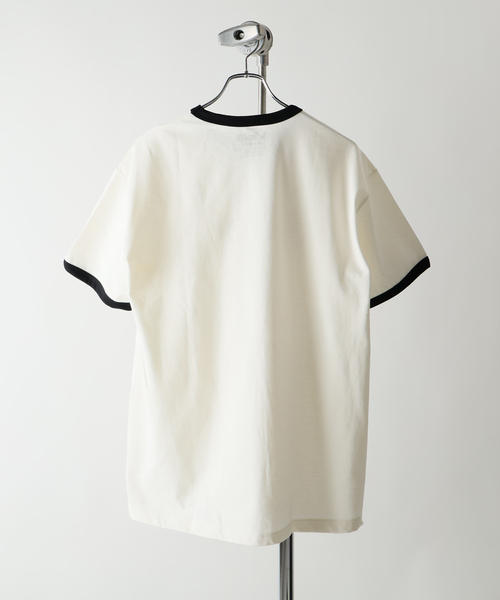 WISM(ウィズム)の「Woofietokyo / ウーフィトウキョウ Trim S/S Tee(Tシャツ/カットソー・メンズ・チョコ/ホワイト系その他・LARGE/MEDIUM)」の14枚目の写真