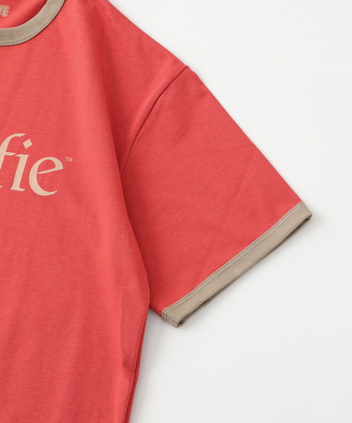 WISM(ウィズム)の「Woofietokyo / ウーフィトウキョウ Trim S/S Tee(Tシャツ/カットソー・メンズ・チョコ/ホワイト系その他・LARGE/MEDIUM)」の5枚目の写真