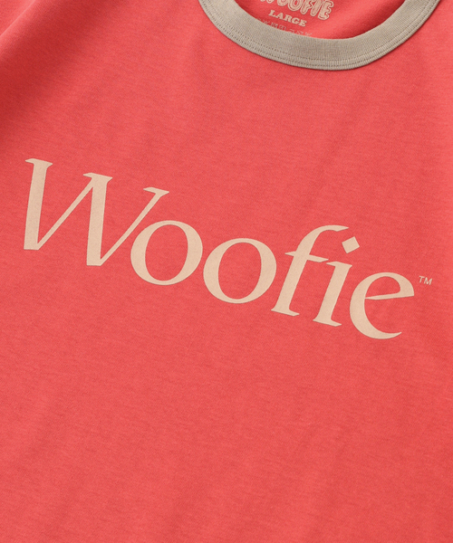 WISM(ウィズム)の「Woofietokyo / ウーフィトウキョウ Trim S/S Tee(Tシャツ/カットソー・メンズ・チョコ/ホワイト系その他・LARGE/MEDIUM)」の4枚目の写真
