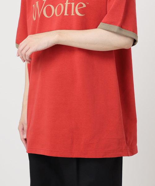 WISM(ウィズム)の「Woofietokyo / ウーフィトウキョウ Trim S/S Tee(Tシャツ/カットソー・メンズ・チョコ/ホワイト系その他・LARGE/MEDIUM)」の19枚目の写真