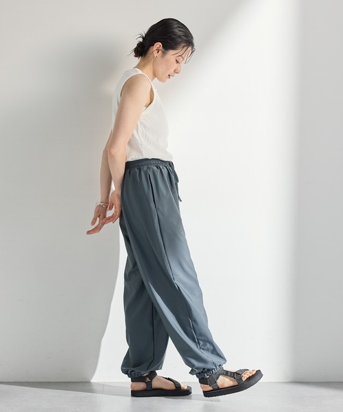 for/c and]ラッシュガードギャザーパンツ【サスティナブル】（ラッシュ