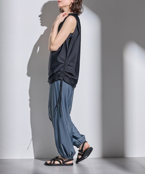 for/c and]ラッシュガードギャザーパンツ【サスティナブル】（ラッシュ