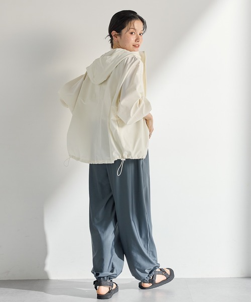 for/c and]ラッシュガードギャザーパンツ【サスティナブル】（ラッシュ