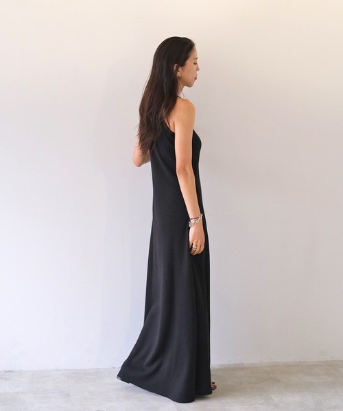 AKTE（アクテ）の「カップインタンクワンピース（ワンピース・レディース・ホワイト/ブラック・FREE/TALL）」の9枚目の写真