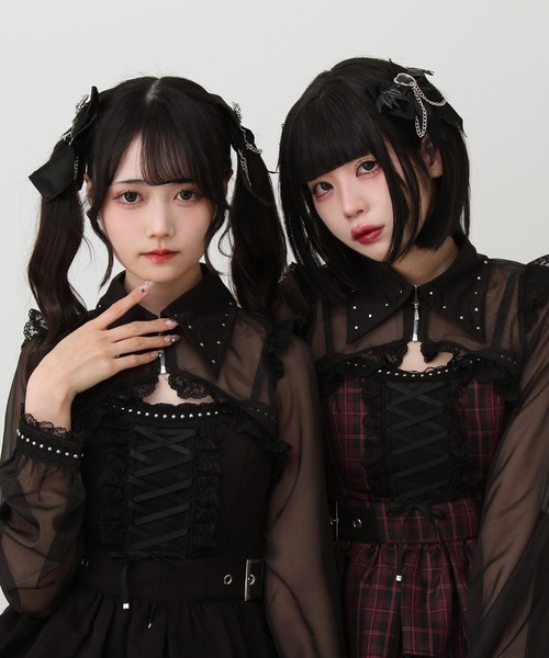 ｽﾀｯｽﾞｼﾞｯﾌﾟｼｱｰﾎﾞﾚﾛﾚｰｽﾌﾘﾙｷｬﾐﾜﾝﾋﾟｰｽ（ワンピース）｜DearMyLove