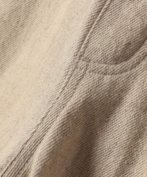 SHIPS（シップス）の「〈手洗い可能〉麻 コットン オールインワン（サロペット/オーバーオール・レディース・ダークグレー/ナチュラル・ONE SIZE）」の22枚目の写真