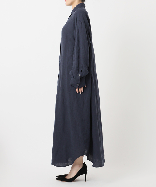 LInen シャツドレス（ワンピース）｜Deuxieme Classe