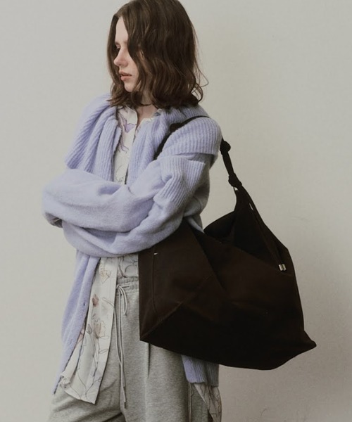 LE VERNIS（ル・ベルニ）の「LE VERNIS(ル・ベルニ) 《A4サイズ対応》Knot handle bag（トートバッグ・レディース・カーキ/ブラウン/ダークブラウン・FREE）」の17枚目の写真