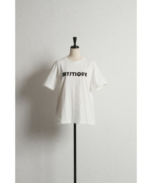 &. NOSTALGIA(アンドドットノスタルジア)の「【ZOZO限定】ロゴTシャツ(Tシャツ/カットソー・レディース・オフホワイト/ブラック・M)」の19枚目の写真