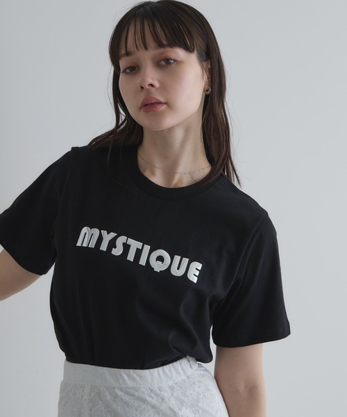 &. NOSTALGIA(アンドドットノスタルジア)の「【ZOZO限定】ロゴTシャツ(Tシャツ/カットソー・レディース・オフホワイト/ブラック・M)」の10枚目の写真