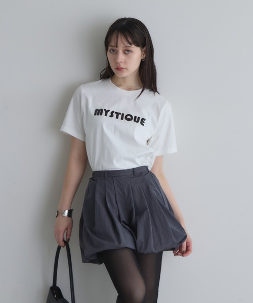 &. NOSTALGIA(アンドドットノスタルジア)の「【ZOZO限定】ロゴTシャツ(Tシャツ/カットソー・レディース・オフホワイト/ブラック・M)」の15枚目の写真