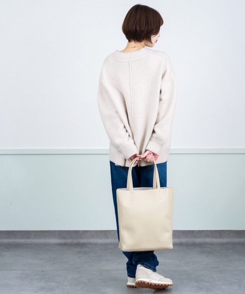 PELLETTERIA VENETA（ペレッテリアベネタ）の「【pelletteria Veneta】トートバッグ　牛革（トートバッグ・レディース・ベージュ/ブラック・FREE）」の21枚目の写真