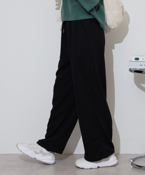 FUNALIVE(ファンアライブ)の「laulea 吸水速乾裏毛バレルレッグ(スウェットパンツ・レディース・グレー/ブラック/キナリ/カーキ系・S/M/L)」の11枚目の写真