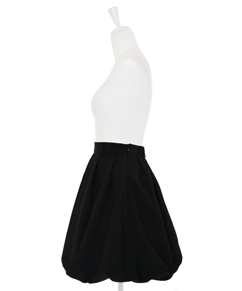 Narcissus（ナルシス）の「ジャガードバルーンスカート　ミディアム丈（スカート・レディース・ホワイト/ブラック・FREE）」の8枚目の写真