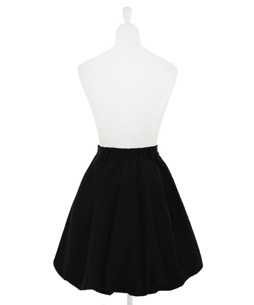 Narcissus（ナルシス）の「ジャガードバルーンスカート　ミディアム丈（スカート・レディース・ホワイト/ブラック・FREE）」の9枚目の写真